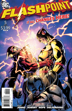 Illustration for article titled The New DC 52, Week 1 (Flashpoint #5 and Justice League)